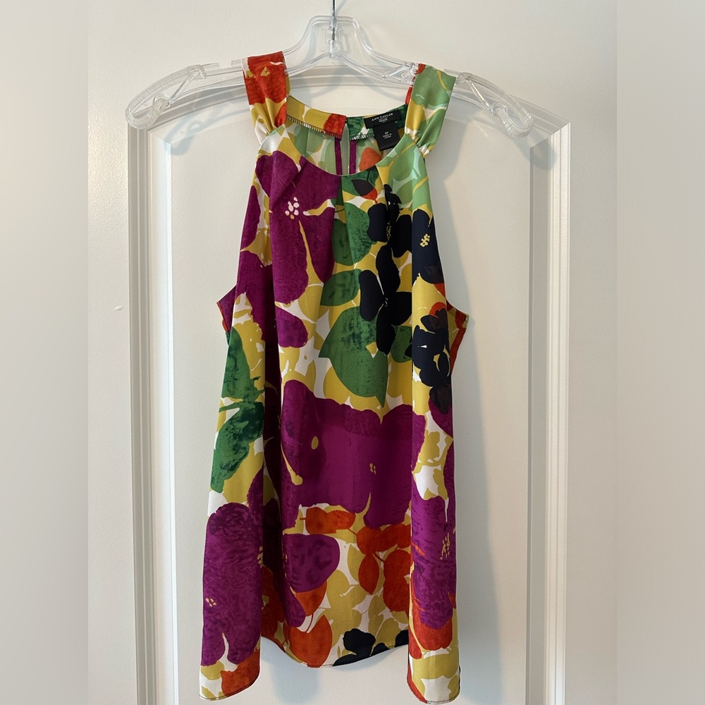 Ann Taylor Factory floral print top